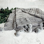 Casablanca Pom Pom Throw Blanket — Select Your Color