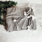 Casablanca Pom Pom Throw Blanket — Select Your Color