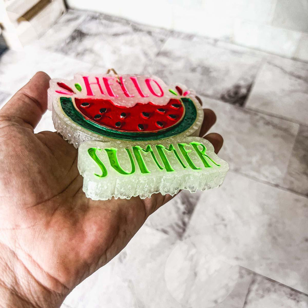 Hello Summer Freshie - Hanging Vehicle Air Freshener — Select Your Scent