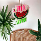 Hello Summer Freshie - Hanging Vehicle Air Freshener — Select Your Scent