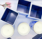Mediterranean Blue Ocean Scent Gift Boxed Candles — Select Your Design