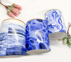 Mediterranean Blue Ocean Scent Gift Boxed Candles — Select Your Design