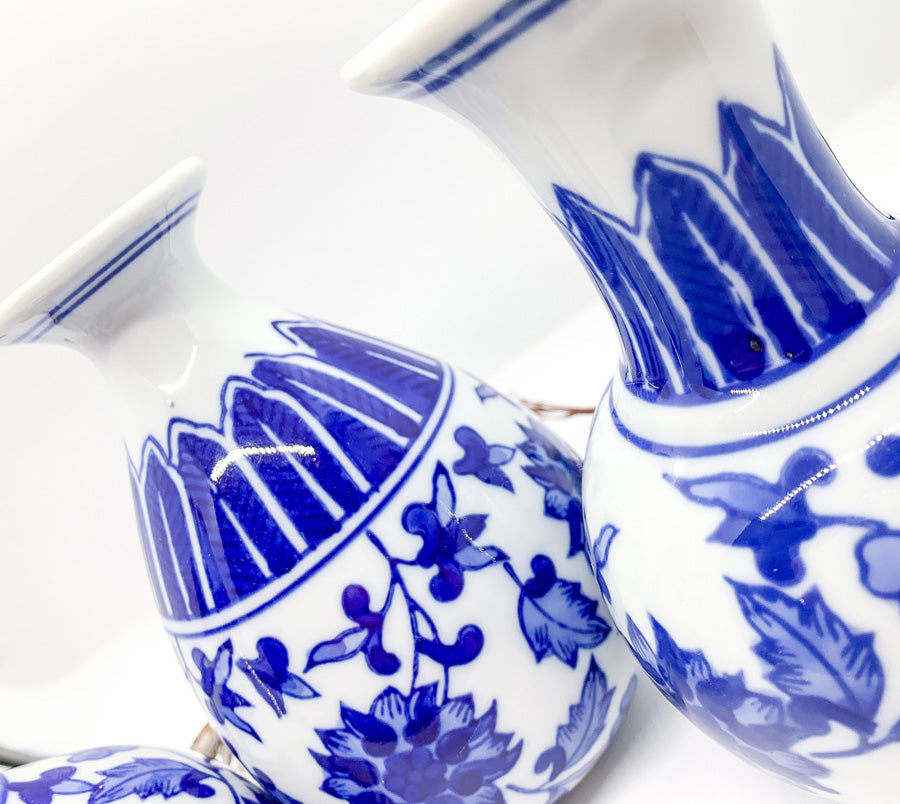 Chinoiserie Mediterranean Canton Vase — Select Your Style