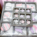 Handcrafted Easter & Spring Tic Tac Toe Game — Select Your Size