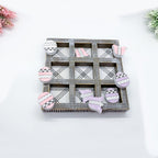 Handcrafted Easter & Spring Tic Tac Toe Game — Select Your Size