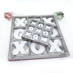 Handmade Gingham XOXO Wooden Game — Select Your Size