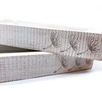 Handmade White Wash Wooden Farmhouse Dandelion Tray