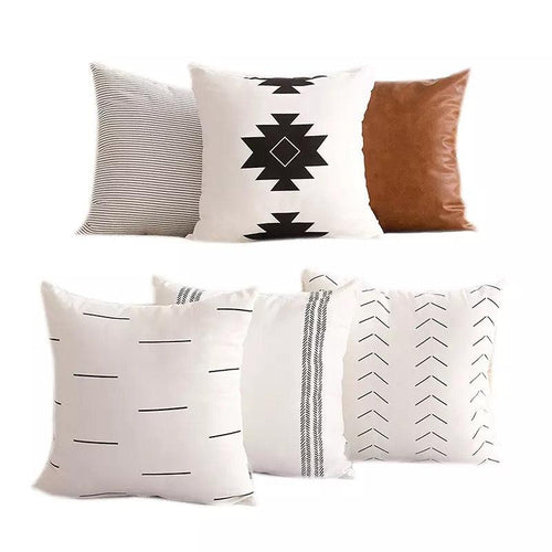 18" Square Amber & Farm Decorative Pillow and/or Cases Set — Select Your Design