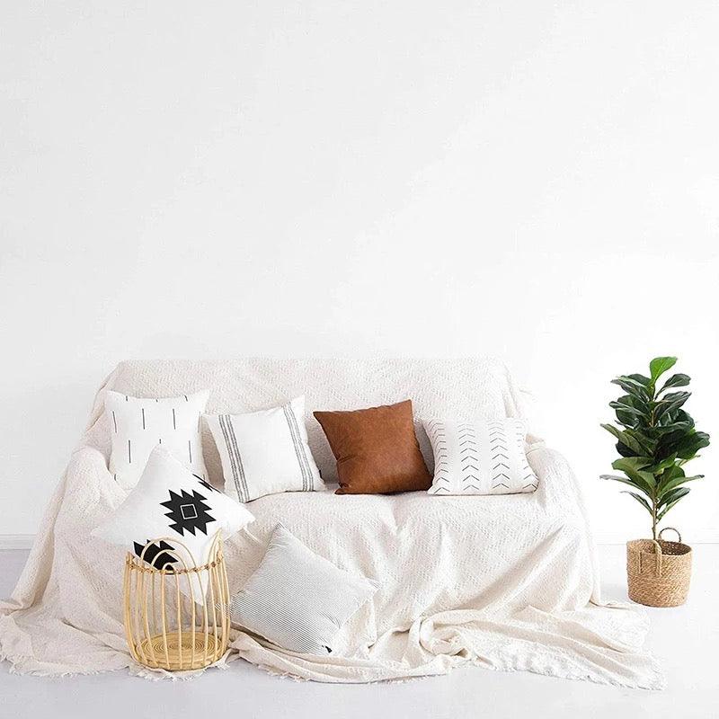 18" Square Amber & Farm Decorative Pillow and/or Cases Set — Select Your Design