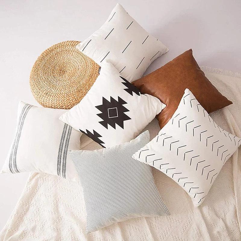 18" Square Amber & Farm Decorative Pillow and/or Cases Set — Select Your Design