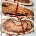 Holiday Charcuterie Board & Tartan Towel Set — Select Your Towel