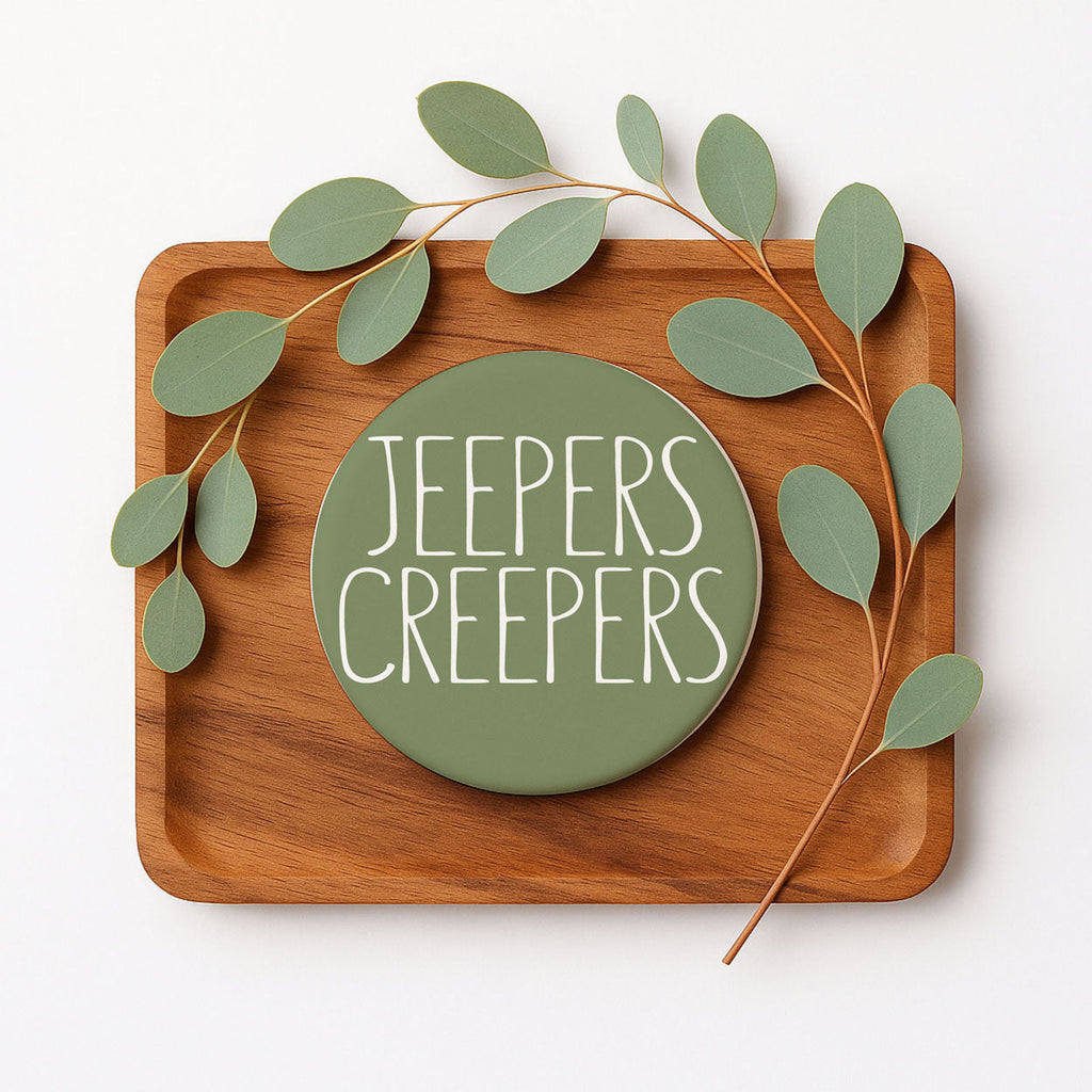 Ceramic Halloween Coasters — Select Your Pack & Style