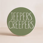 Ceramic Halloween Coasters — Select Your Pack & Style