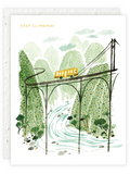 Journey - Seeded Encouragement Card with  PLANTABLE seed paper envelope