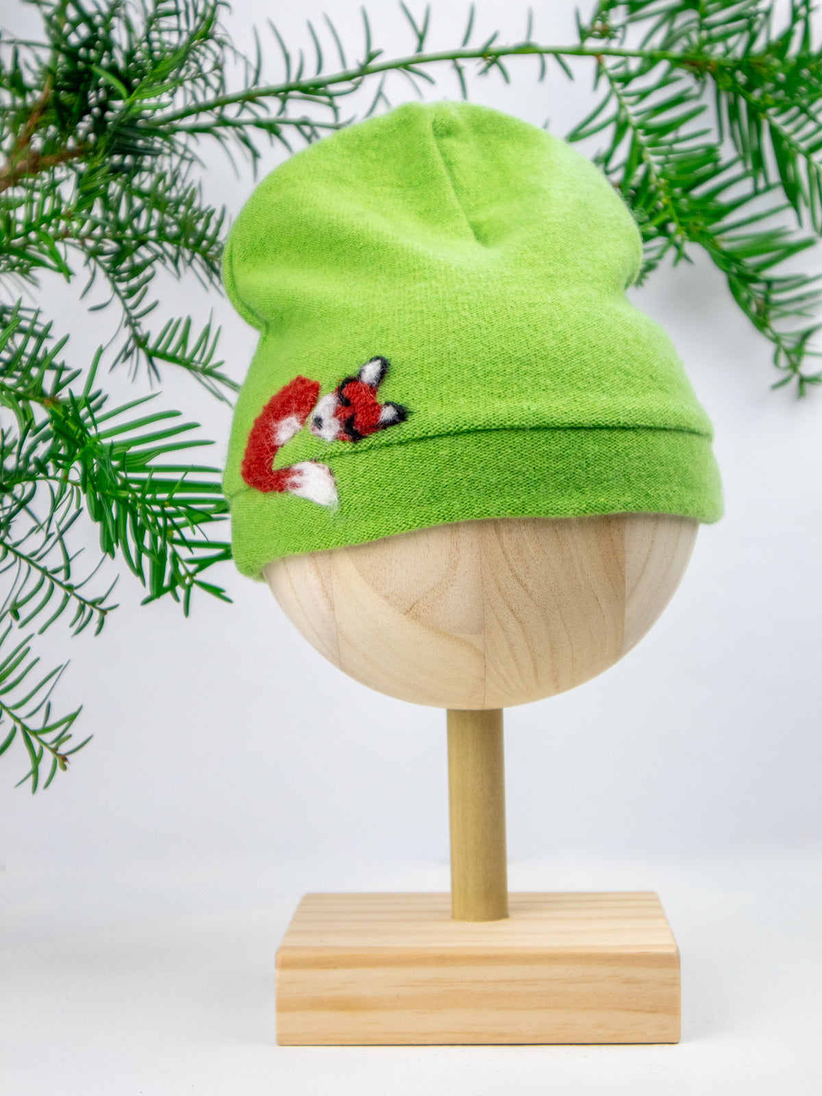 Sleeping Fox Cashmere Hat - Toddler — Select Your Color