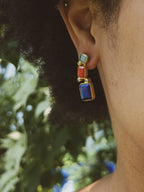 Evening Out Celebration Earrings — Select Your Gemstones Color