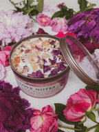LOVE NOTES Rose + Pink Salt Candle — Select Your Size
