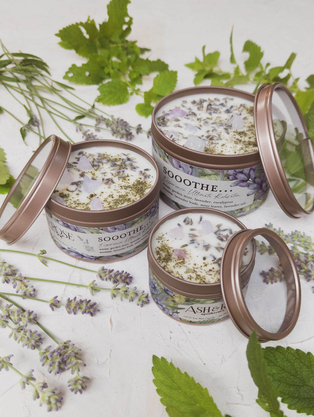 SOOOTHE... Lavender Mint Candle — Select Your Size