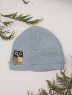 Owl Cashmere Hat - Toddler — Select Your Color