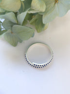 Serpentine Wrap Ring - Silver — Select Your Size
