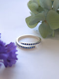 Serpentine Wrap Ring - Silver — Select Your Size