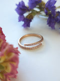 Serpentine Wrap Ring - Rose Gold — Select Your Size