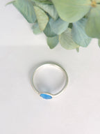 Mini Pebble Ring - Silver — Select Your Gemstone & Size