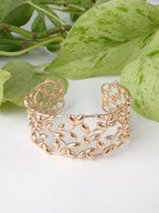 Olive Leaf Cuff Bracelet — Select Your Color