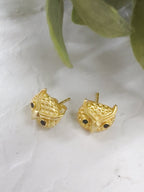Azia Owl Stud Earrings — Select Your Color