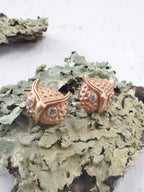 Azia Owl Stud Earrings — Select Your Color