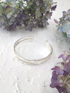 Crossed Branches Cuff Bracelet — Select Your Color