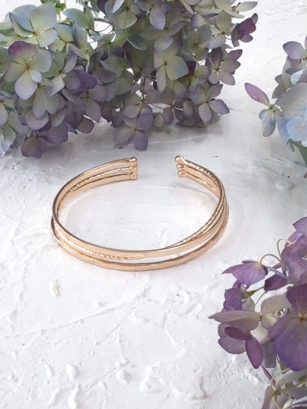 Crossed Branches Cuff Bracelet — Select Your Color