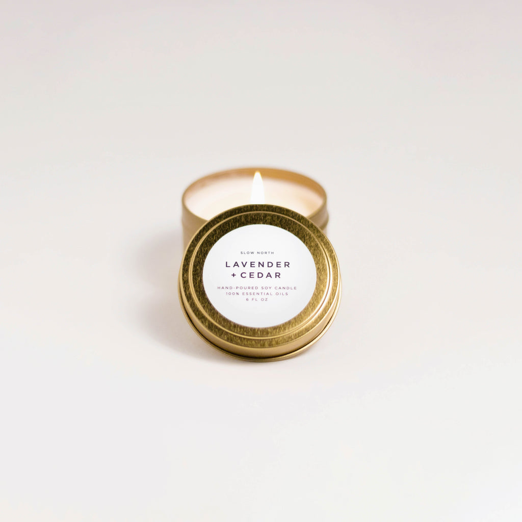 Lavender + Cedar Candle