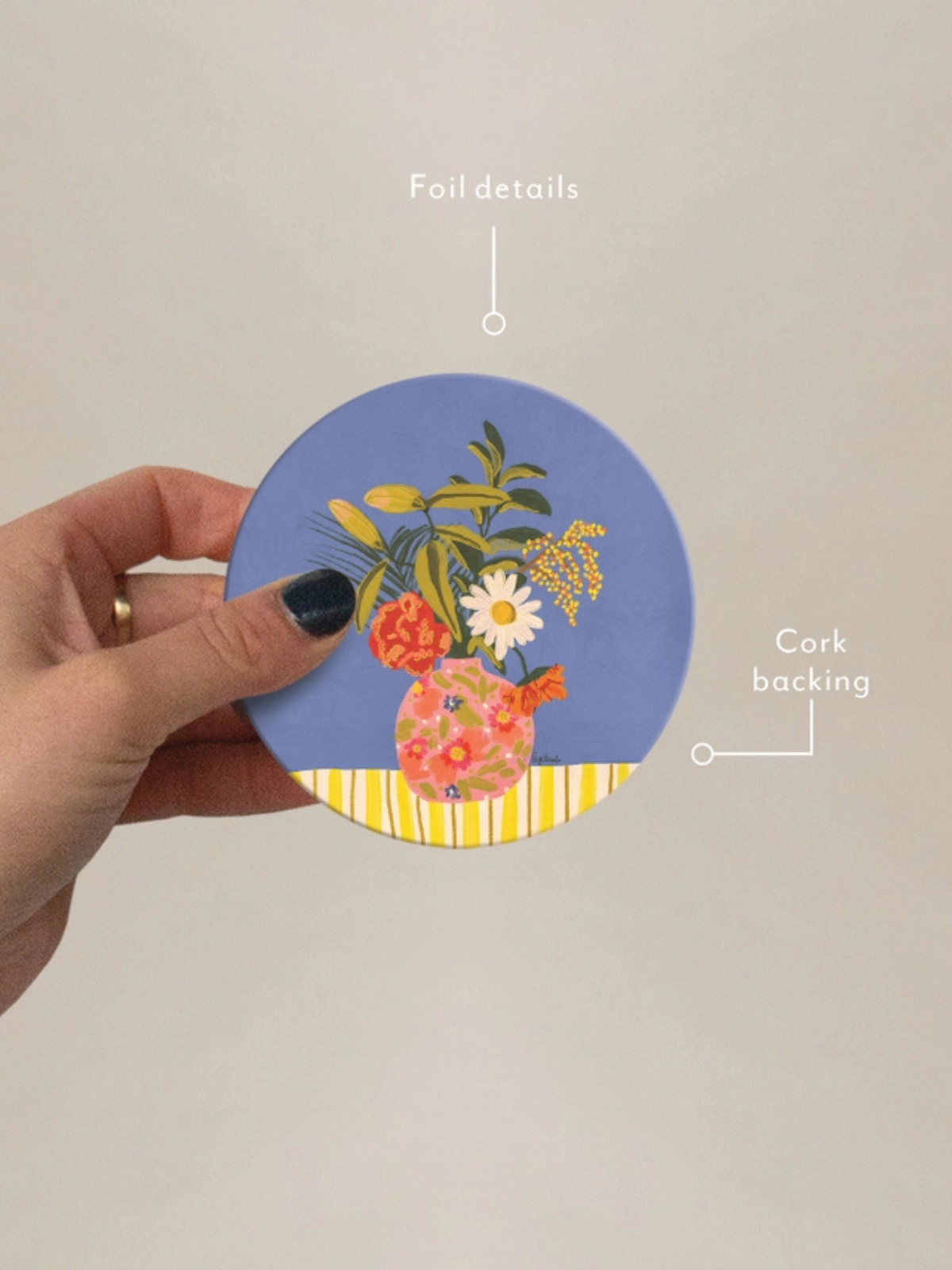Bouquet of Coasters - Mix and Match Florals — Select Your Floral Pattern