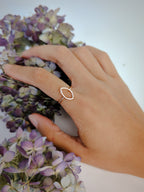 Leaf Wire Ring — Select Your Color & Size