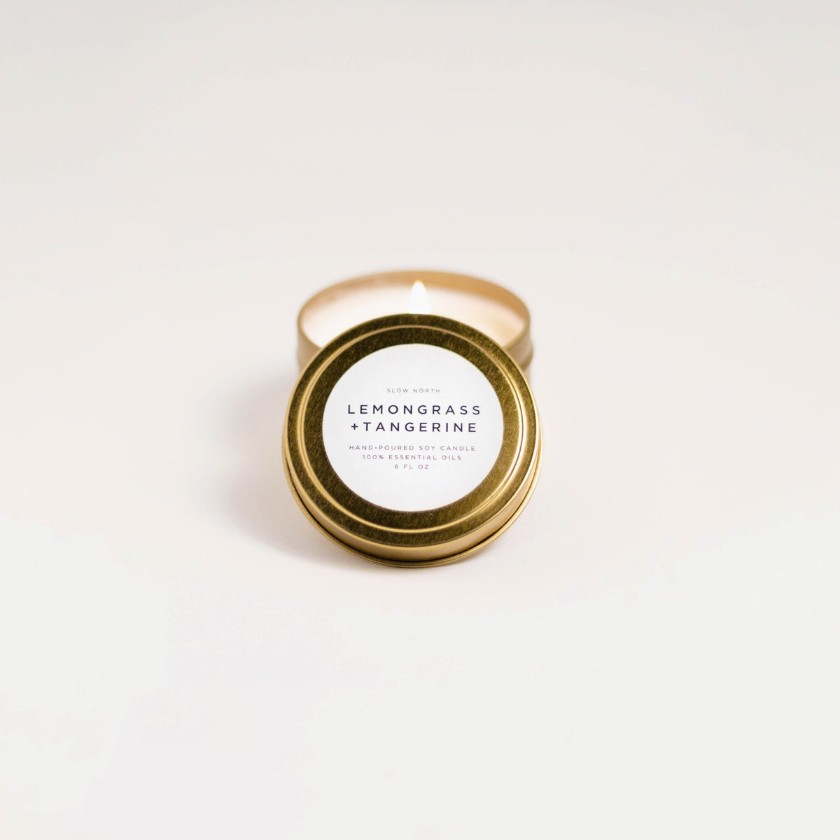 Lemongrass + Tangerine Candle