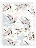 Love You Already - Seeded Baby Congratulations Card with PLANTABLE seed paper envelope