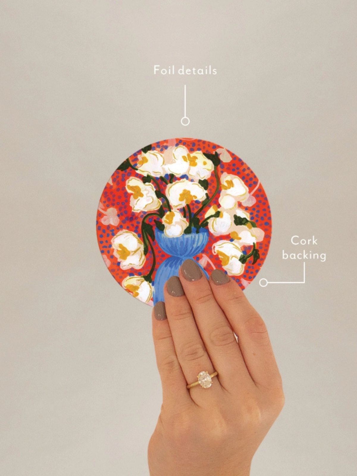 Bouquet of Coasters - Mix and Match Florals — Select Your Floral Pattern