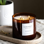 Midnight Garden (Lavender + Rosemary + Geranium) - Signature 3-Wick Candle