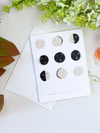 Many Moons - Seeded Birthday Card with PLANTABLE seed paper envelope