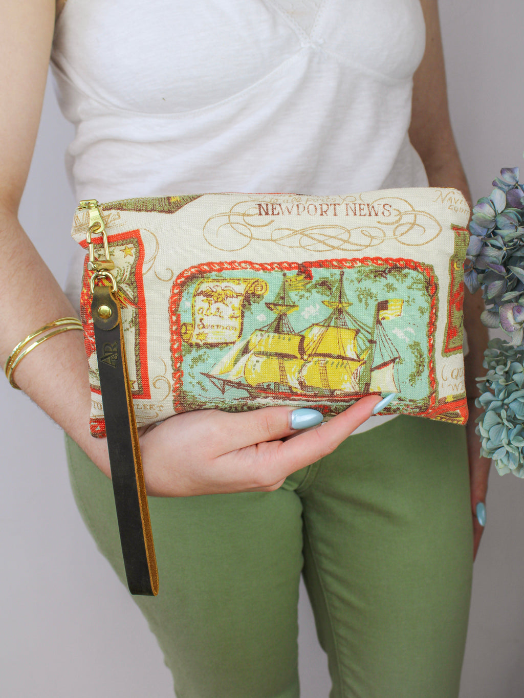 Maritime Heritage Wristlet Purse — Select Your Color