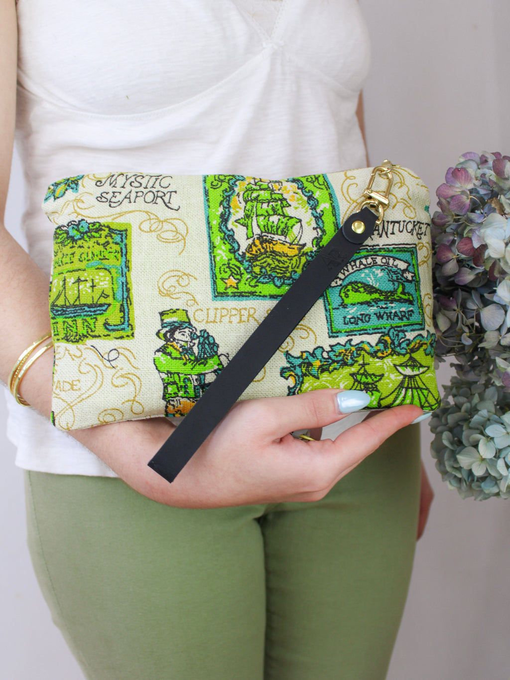Maritime Heritage Wristlet Purse — Select Your Color