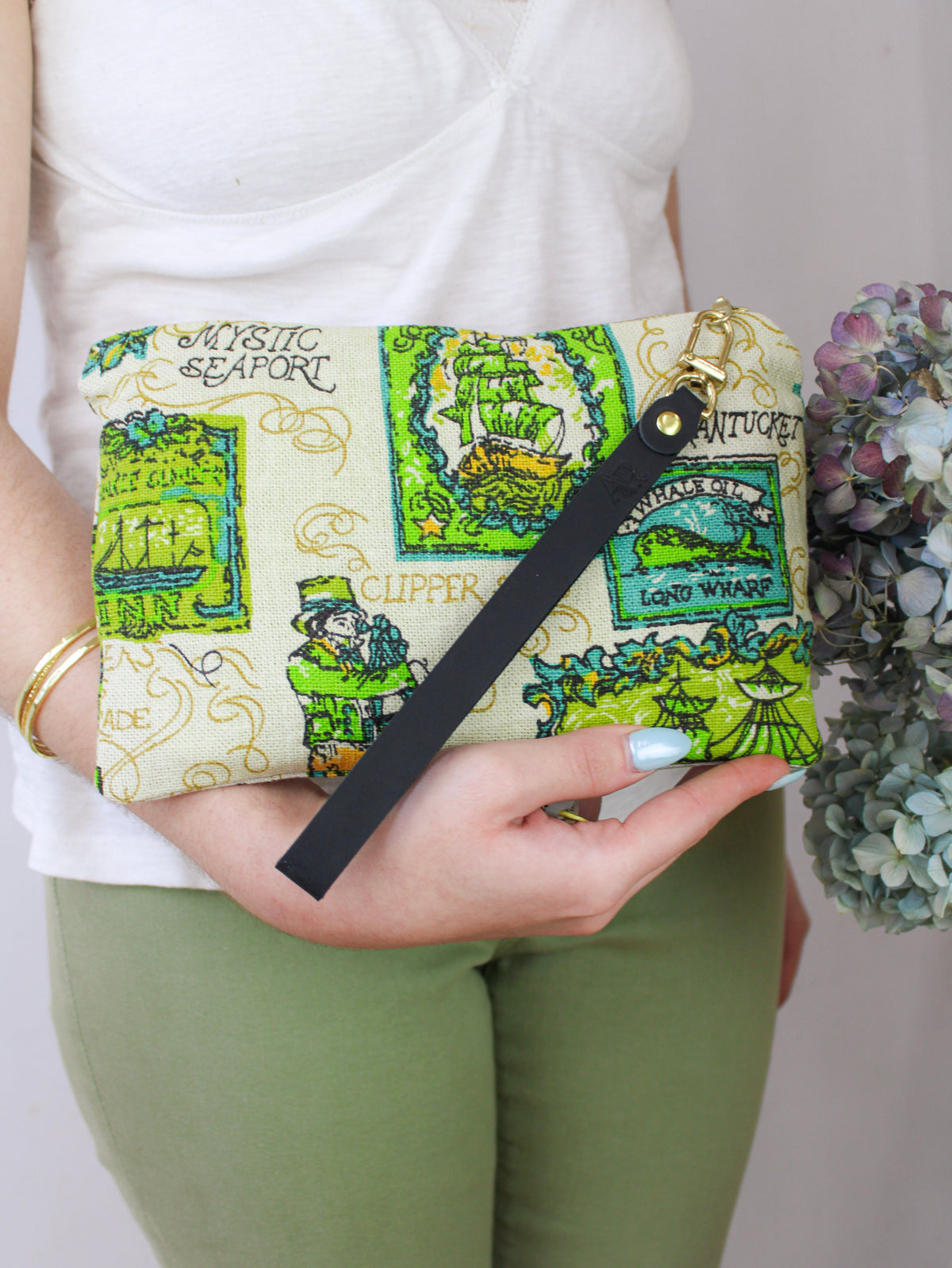 Maritime Heritage Wristlet Purse — Select Your Color
