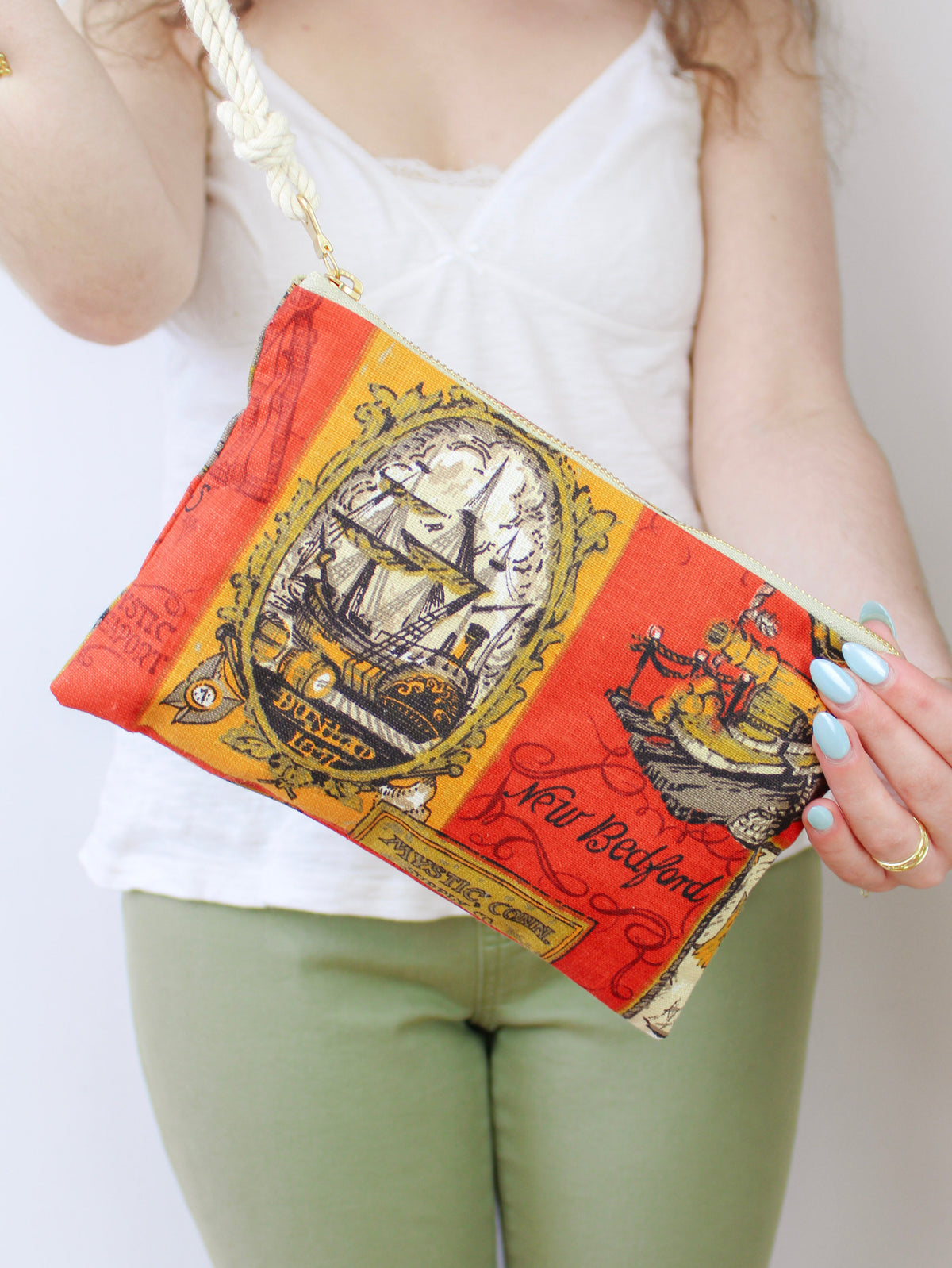 Maritime Heritage Wristlet Purse — Select Your Color