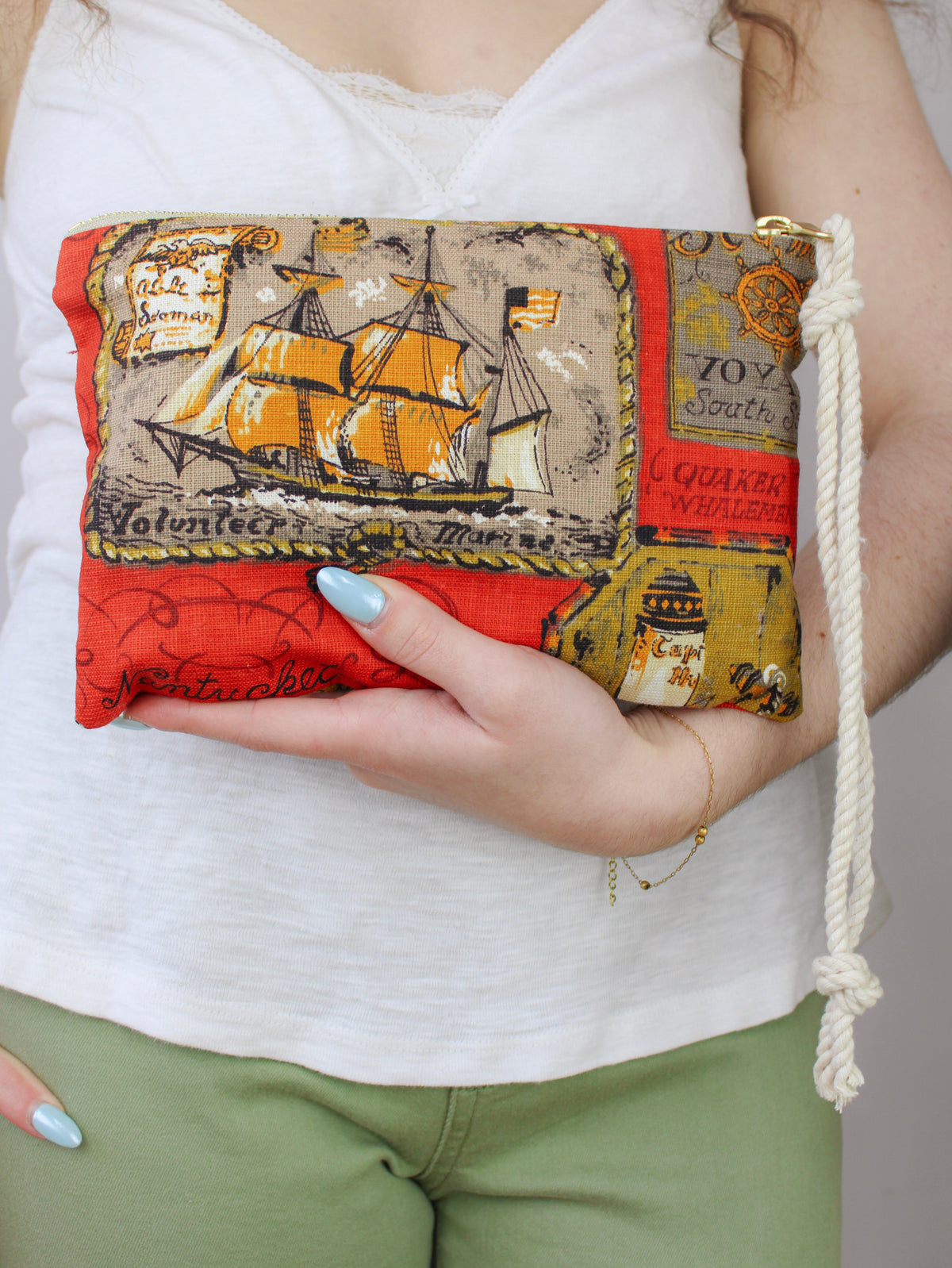 Maritime Heritage Wristlet Purse — Select Your Color