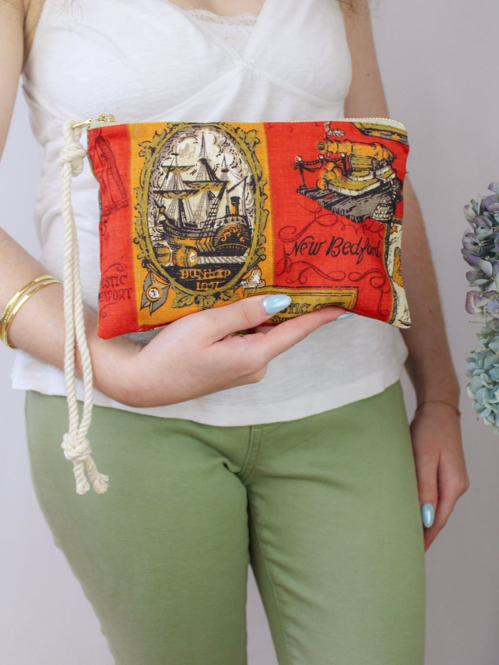 Maritime Heritage Wristlet Purse — Select Your Color