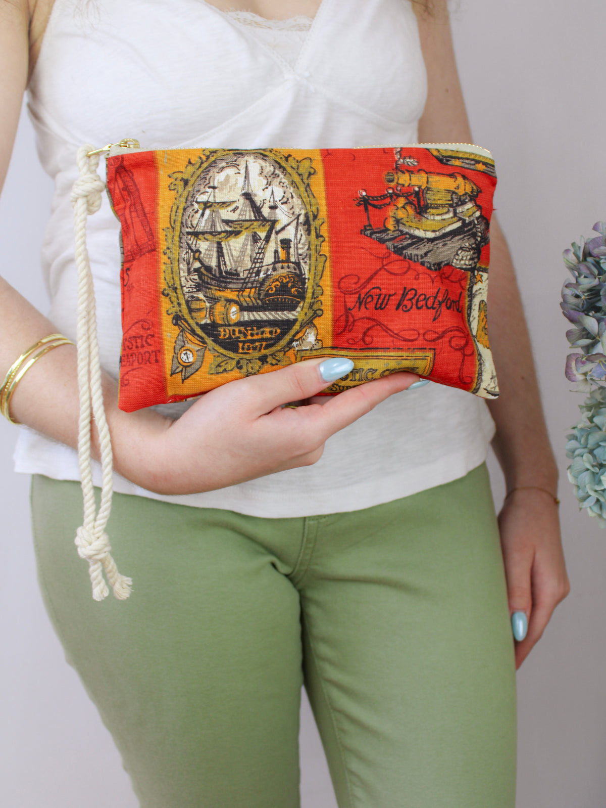 Maritime Heritage Wristlet Purse — Select Your Color