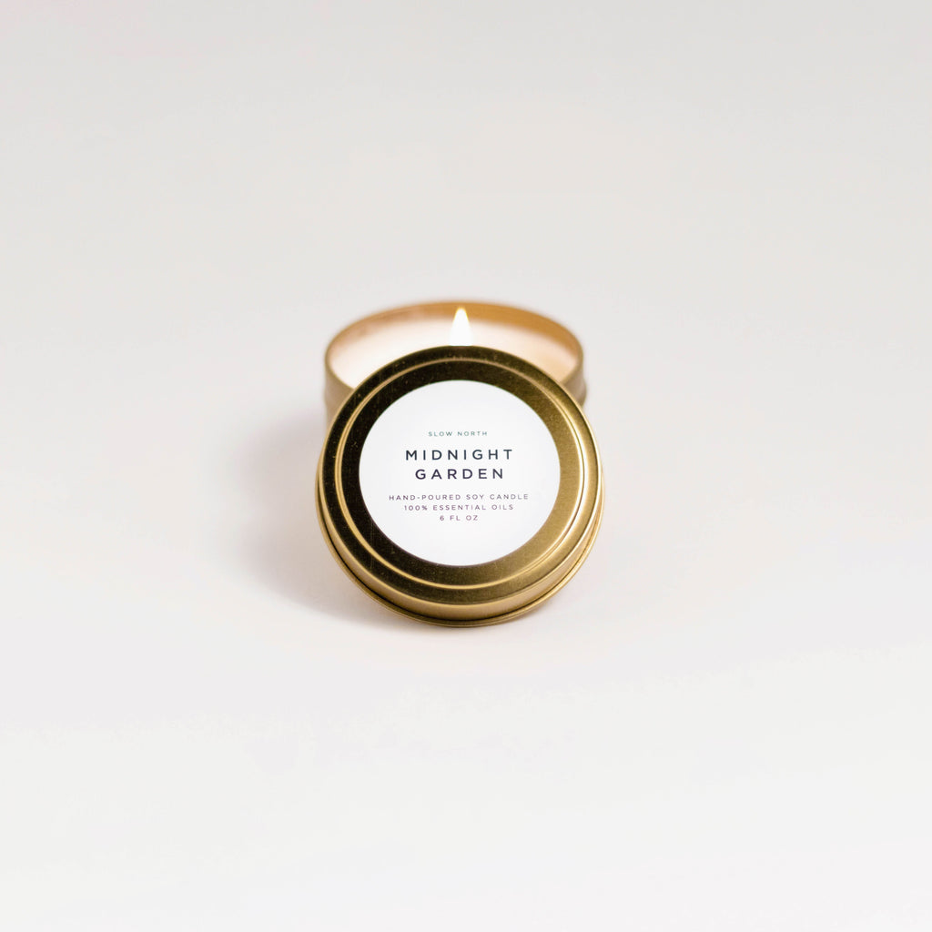 Midnight Garden - Lavender + Rosemary + Geranium Candle