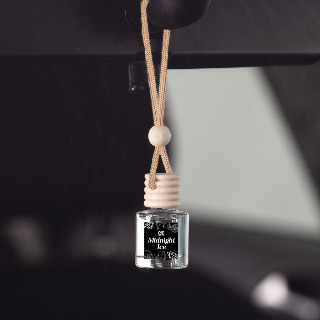 Midnight Ice Scented Hanging Refillable Car Freshener Diffuser