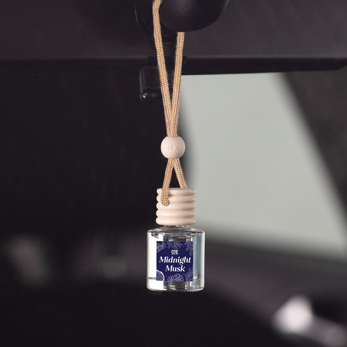 Midnight Musk Scented Hanging Refillable Car Freshener Diffuser